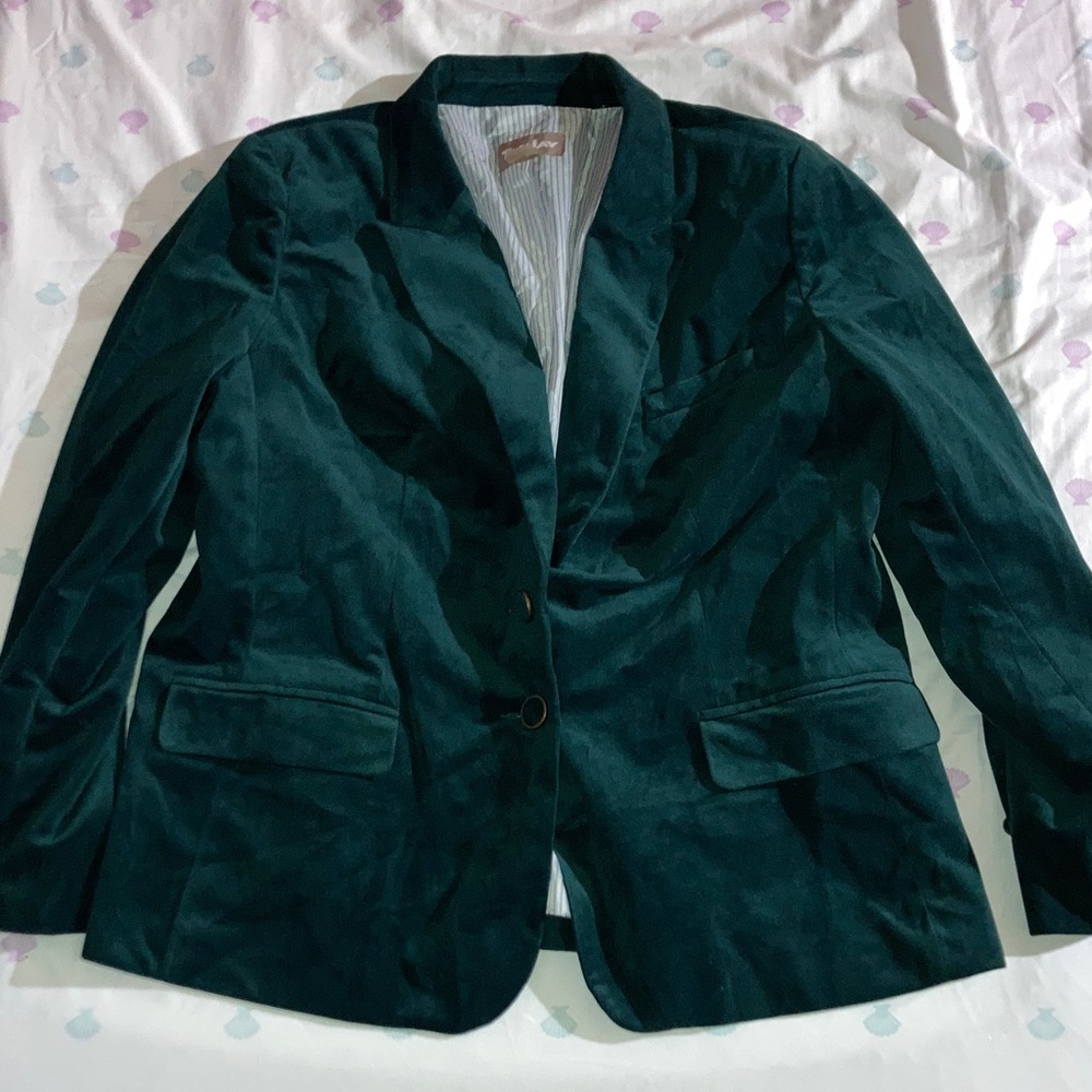 Tanjay Dark Green Men's Blazer